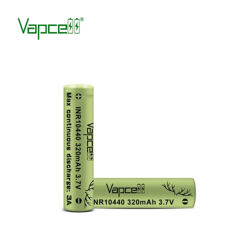 Vapcell 100% оригинальная перезаряжаемая батарея 10440 мАч 3A max HKJ для фонарика - купить по