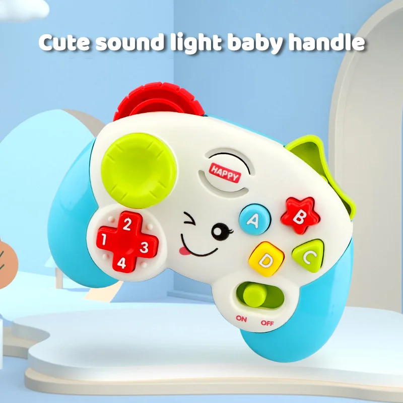 

Funny Baby Vocal Toys Multifunction Electric Game Handle Children Educational Toy Music Color Letter Learning Controller 1 Pc