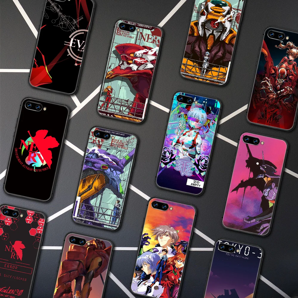 

Genesis Evangelion NGE EVA Phone Case Cover Hull For HUAWEI Honor 6A 7A 8 8A 8S 8x 9 9x 9A 9C 10 10i 20 Lite Pro black Bumper