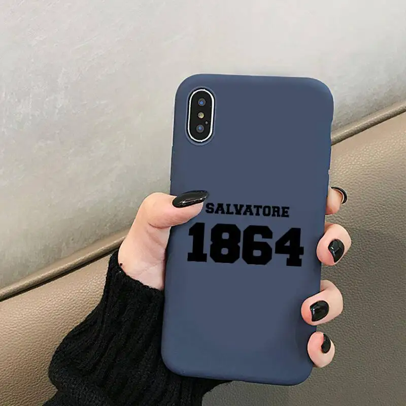 Чехол для iPhone 12 mini 11 Pro XS MAX X XR 7 8 6 Plus ярких цветов Дневники вампира Стефан Деймон