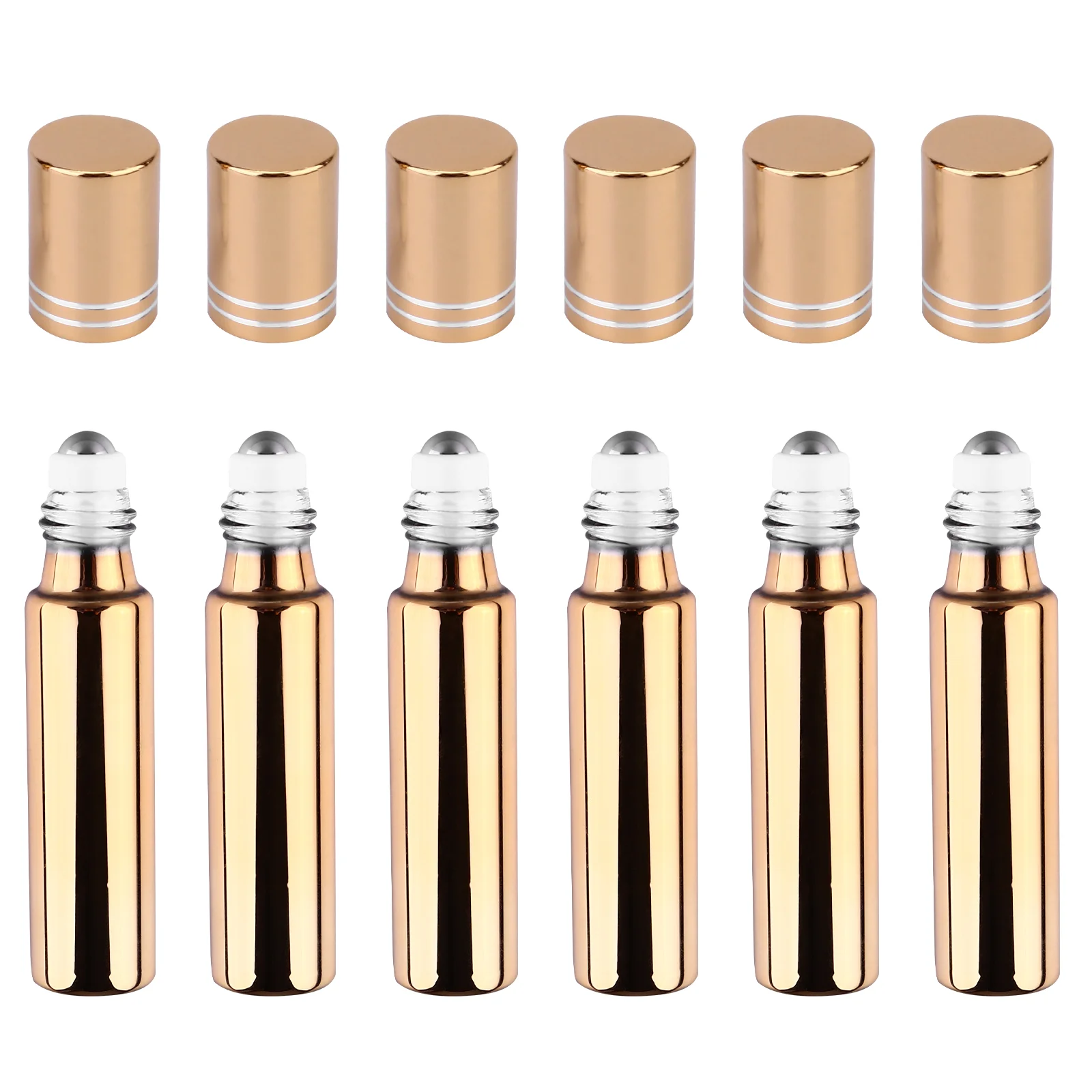 

6pcs Refillable Vials Essential Oils Roll on Bottle Perfume Sample Bottles