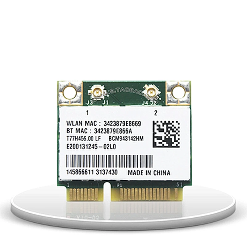 Wi-Fi  BCM943142HM  lenovo E545 E335 E445 G490 E535