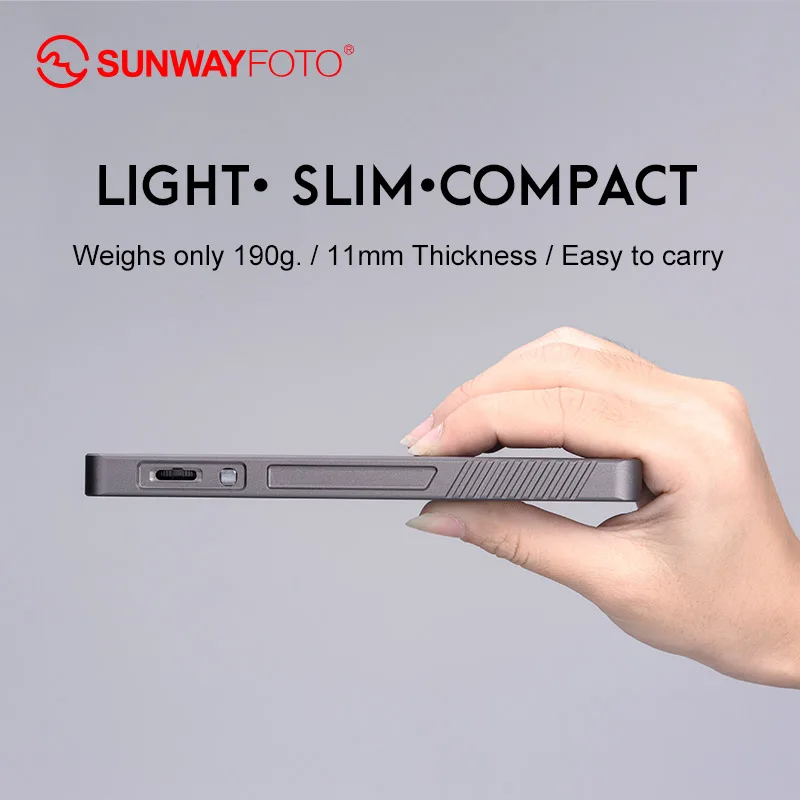 SUNWAYFOTO FL 70 RGB светодиодный свет цвет селфи видео камера студийный для Canon Nikon sony