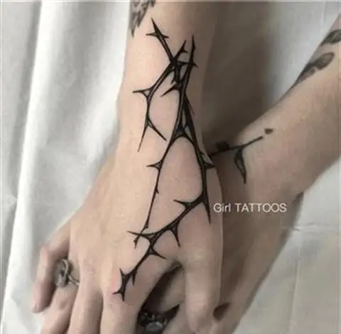 

2/56Sheet Waterproof Temporary Tattoo Sticker Black Devil Don't Sleep English Letters Tatoo Fake Tatto Neck Wrist For Woman Men