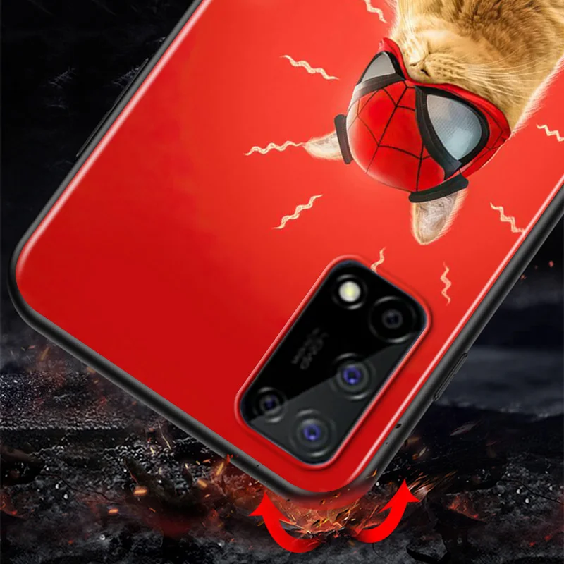 

Super Hero Marvel Avengers Spider-Man For Huawei Honor X10 5G 10X 10i 10 9C 9S 9A 9i 9N 9X Pro 9 Lite TPU Silicone Phone Case