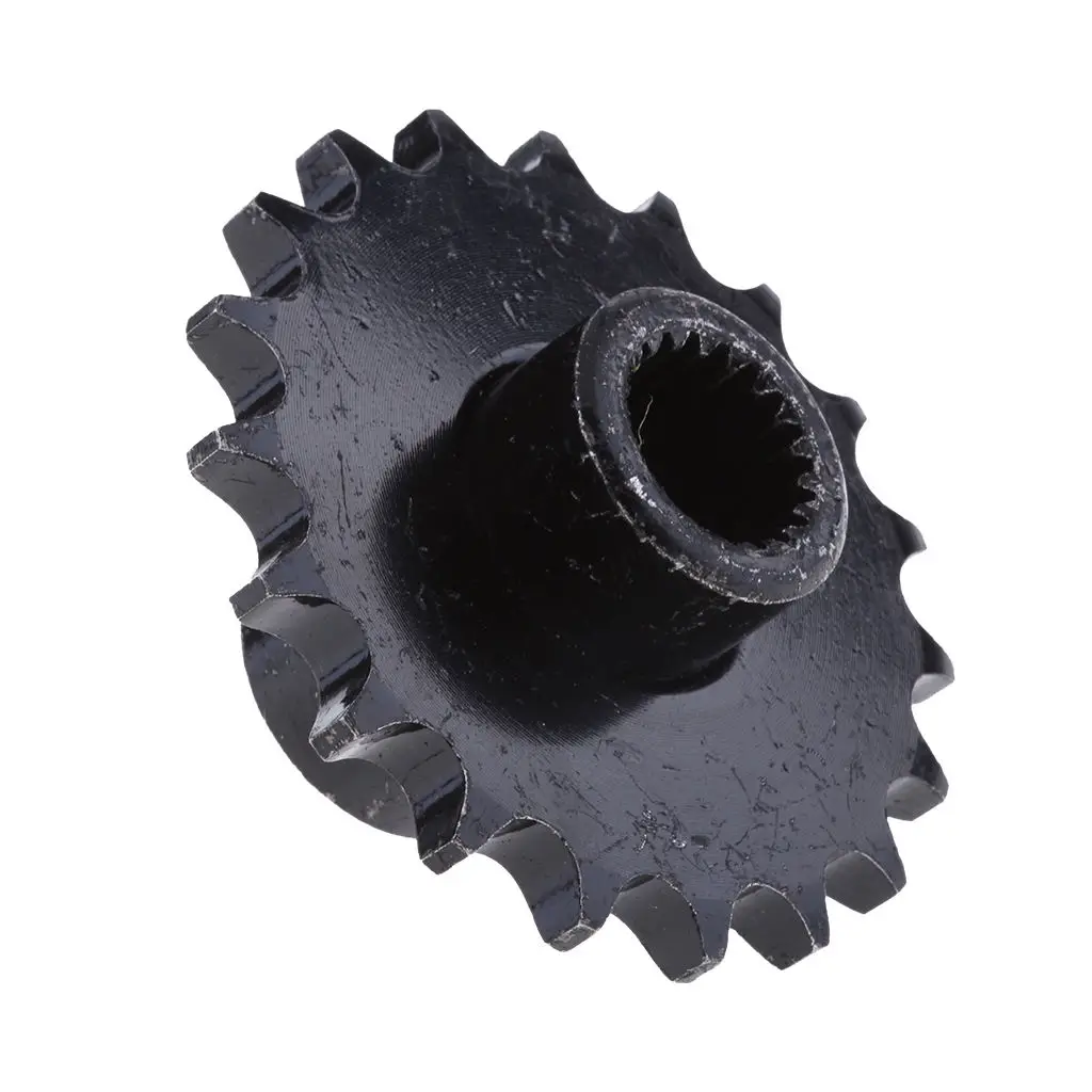 19 Teeth 428 Front Chain Sprocket Cog Gy6 125 150cc Quad Dirt Bike ATV Buggy Metal 19T Rear for Black |