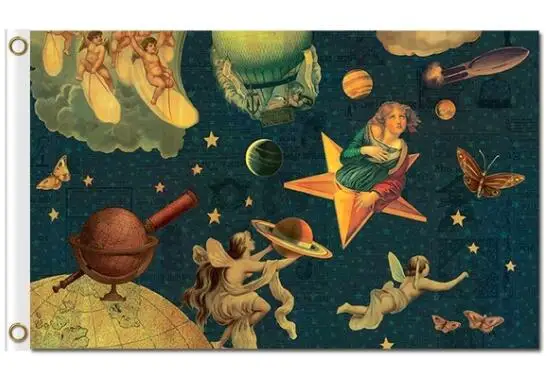 

Smashing Pumpkins flag 3x5ft polyester with decoration flags