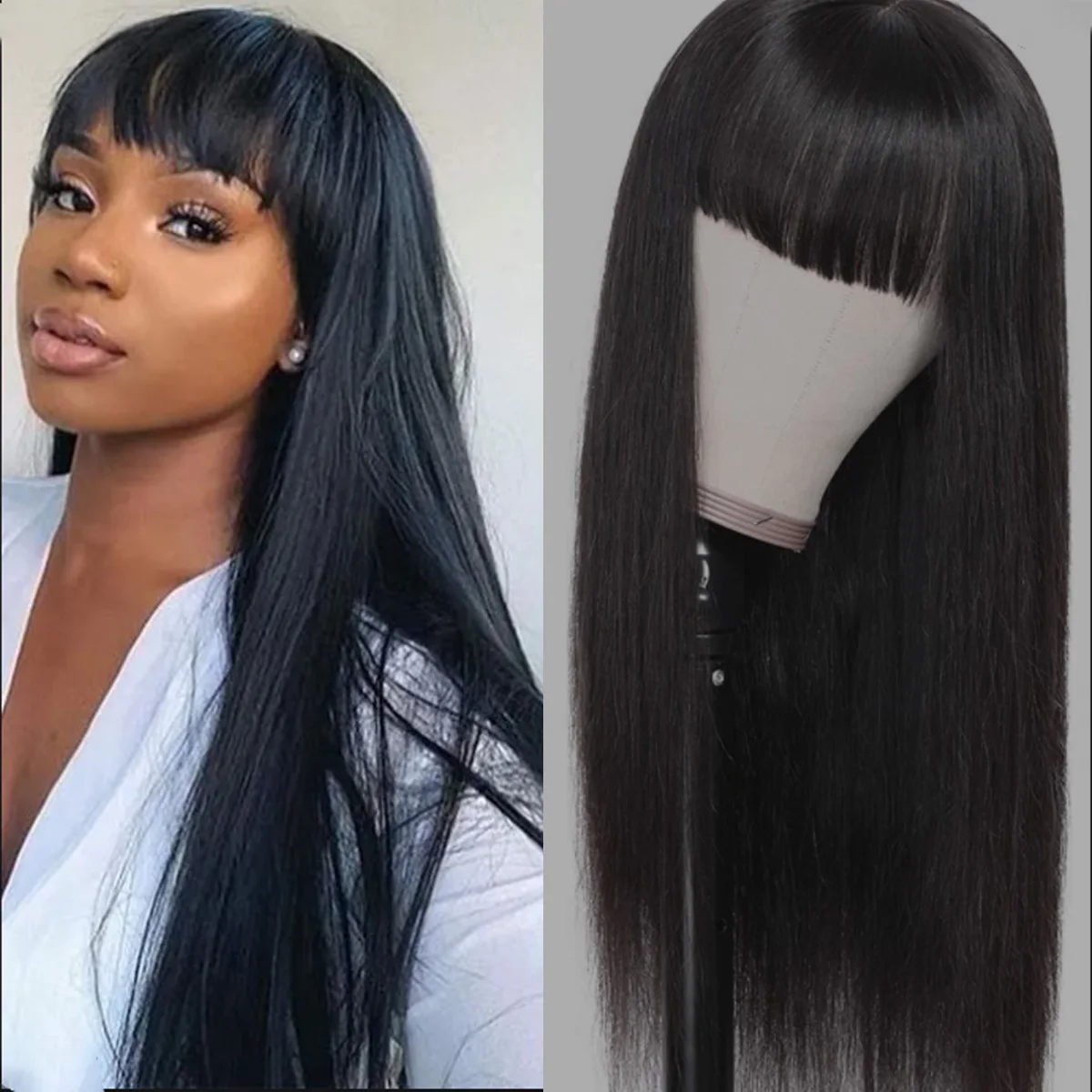 

13x4 Lace Front Human Hair Wigs For Black Women 150% Density Brazilian Straight Hair Lace Frontal Wigs With Baby Hair Remy Hair