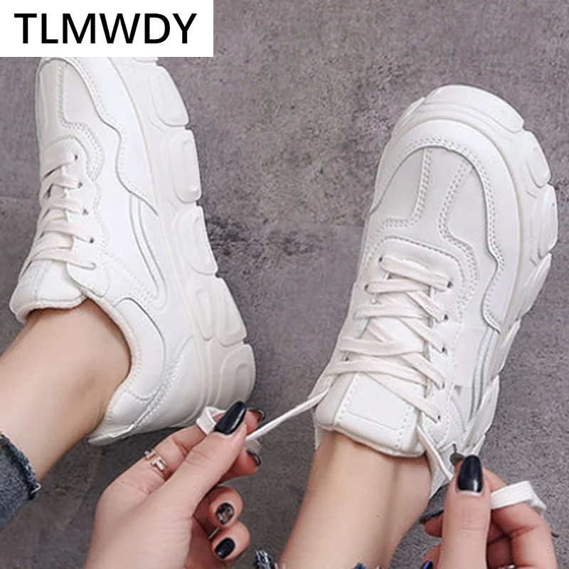 

2021 Fashion Women's Shoes Autumn Women's Solid Color Non-slip Wear-resistant Sneakers Women's Comfortable Warm Casual Shoes