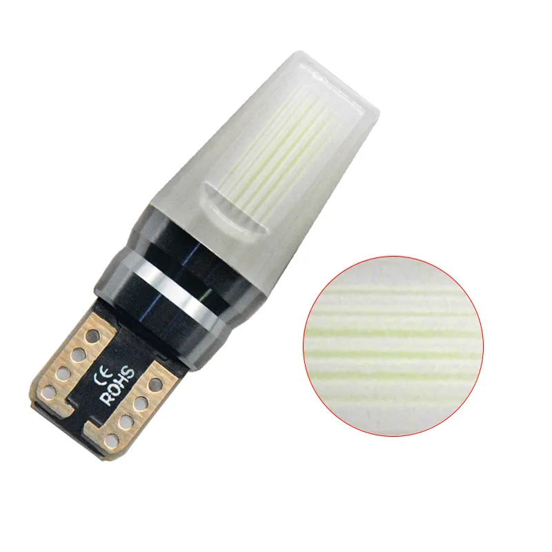 1x T10 W5W COB Canbus светодиодный ная лампа без Ошибок 194 светильник подсветка номерного