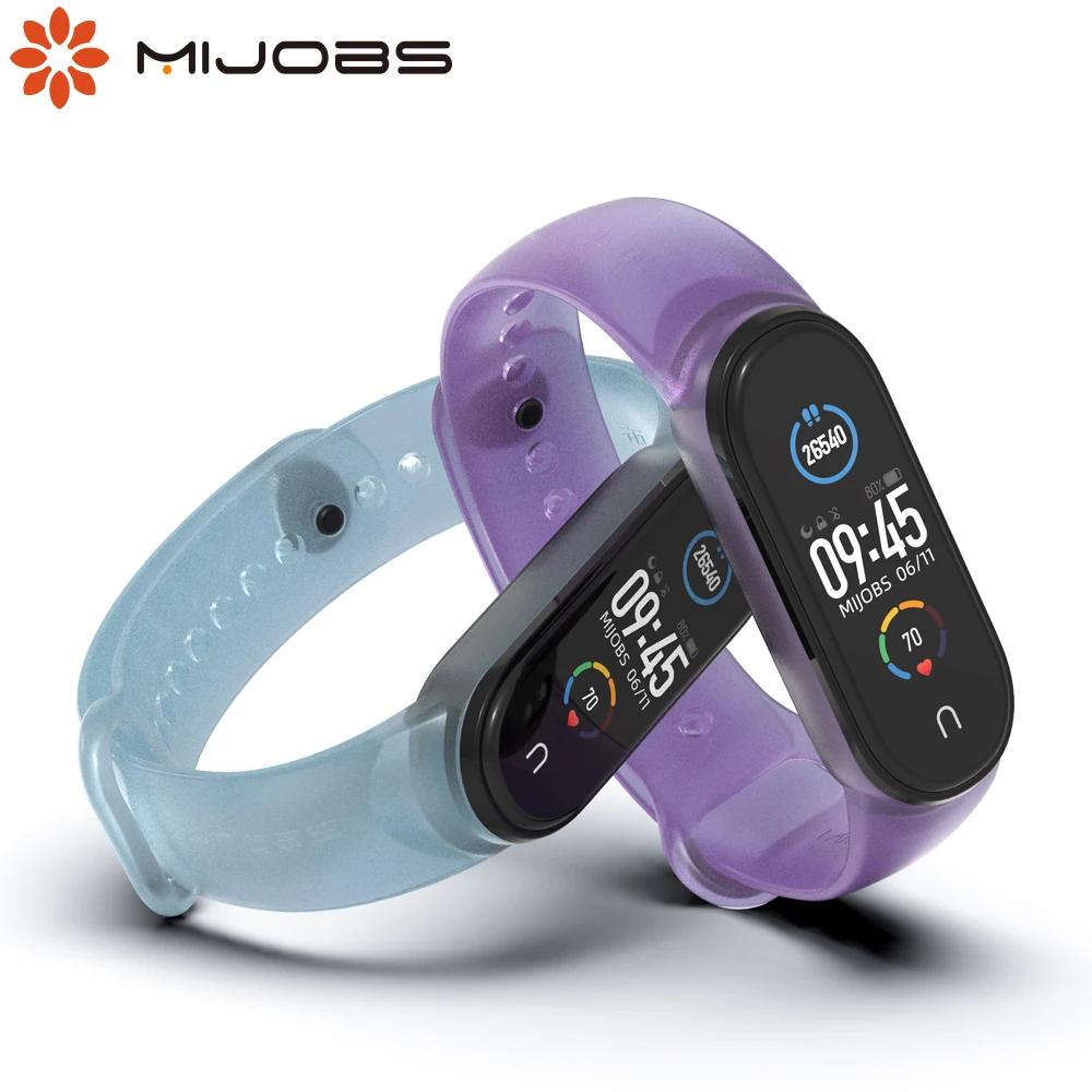 Ремешок силиконовый для Xiaomi Mi Band 6 5 оригинальный браслет 4 3 Amazfit
