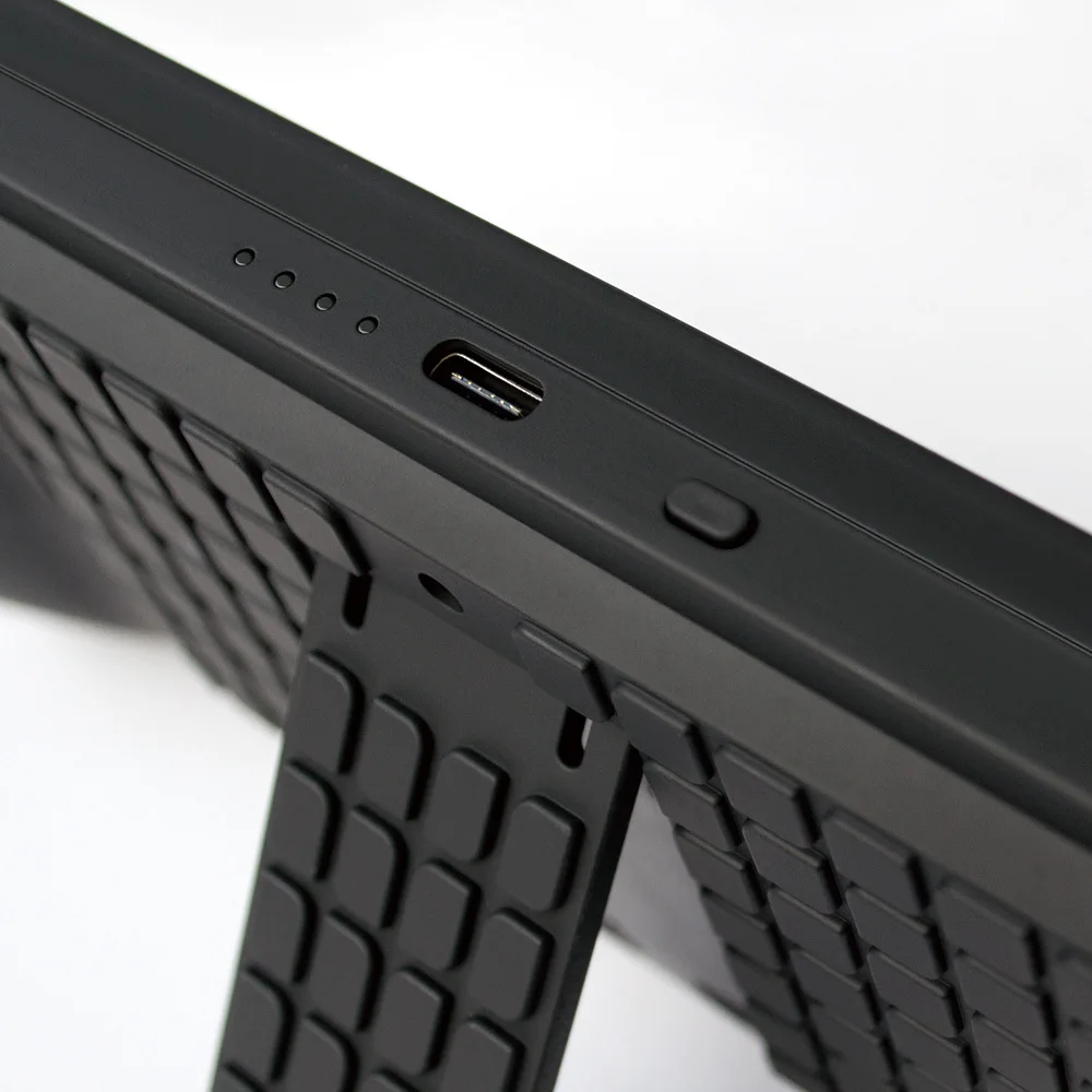 Внешний аккумулятор 8000 мАч портативное зарядное устройство подставка чехол USB Type