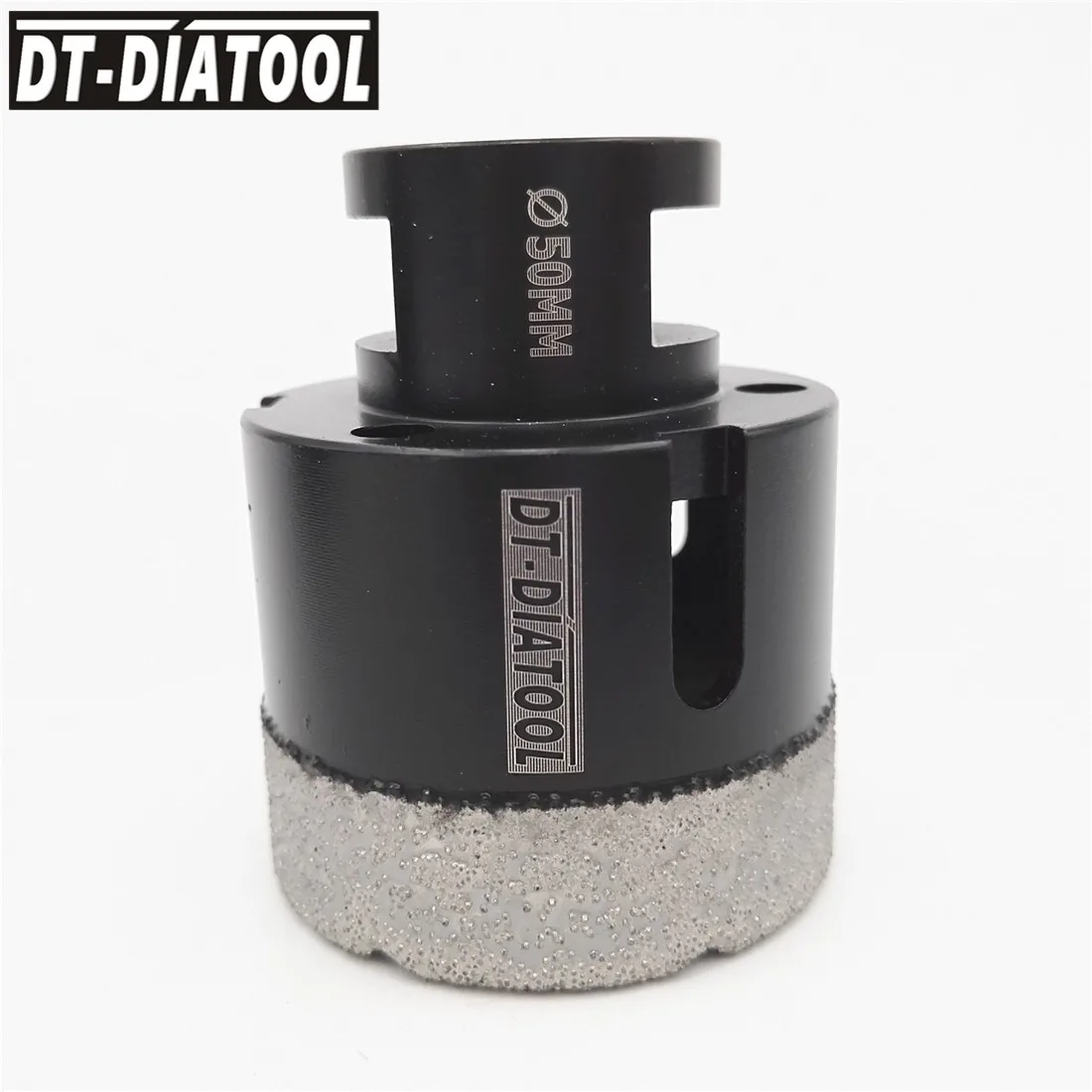 

Алмазные коронки Cerami DT-DIATOOL M14, 50 мм, сухие, вакуумные, для сверления отверстий в плитке