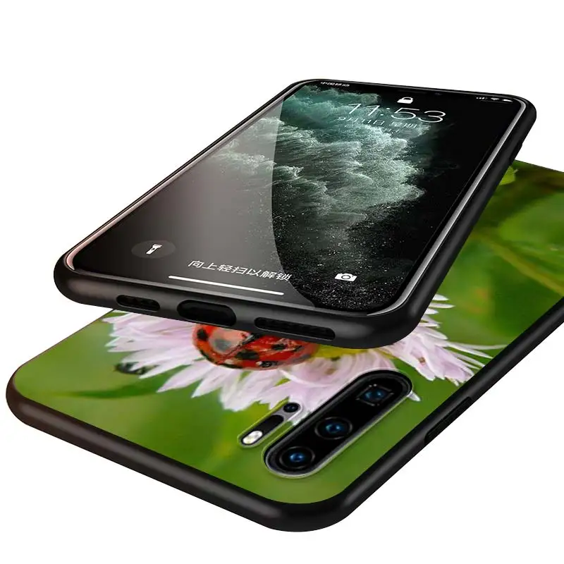 

Cute Ladybug for Huawei P Smart S 2020 Mate 10 20 30 P40 Lite Nova 3i 4e 5 5T Y5 Y6 Y7 Y9 Pro Prime 2019 Phone Case