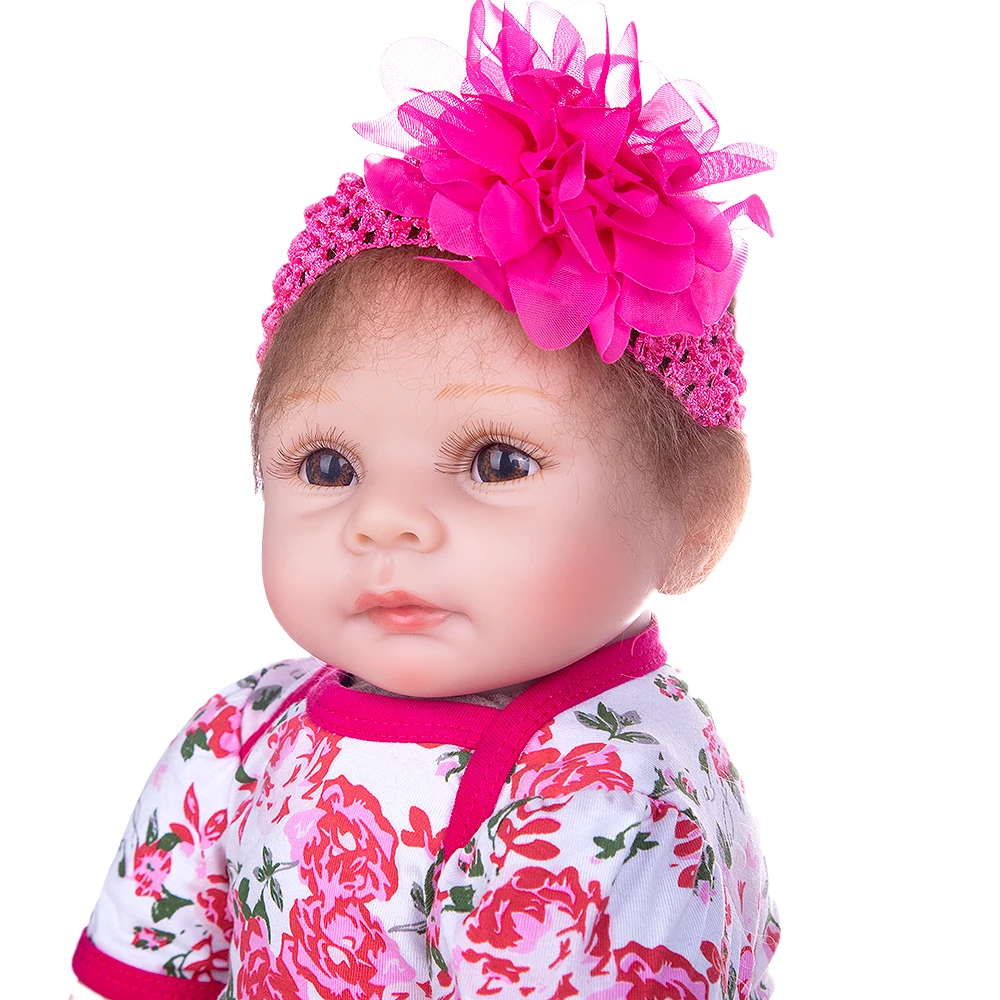 Симпатичная и милая кукла новорожденный ручной работы Реалистичная силиконовая