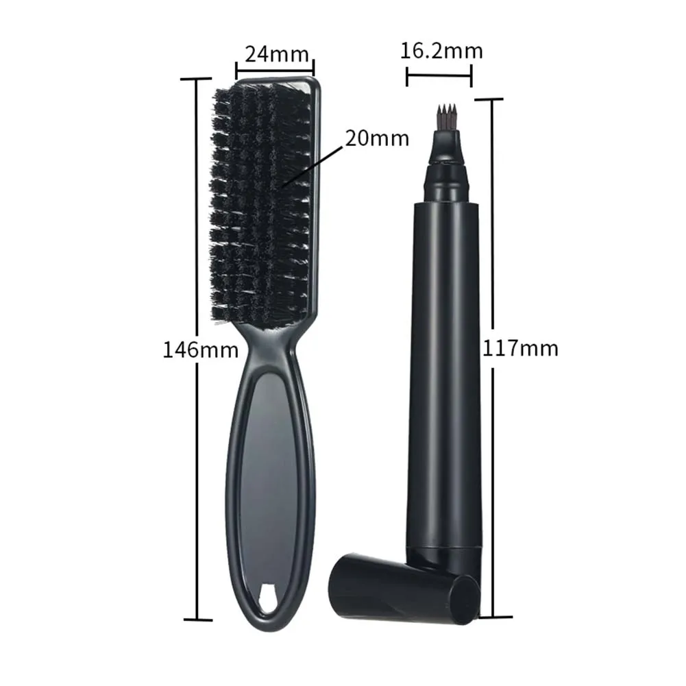 

Beard Pen Whiskers Filler Pen Brush Mustache Shaping Enhancer Eyebrow Styling Tool Mustache Coloring Drawing Pen