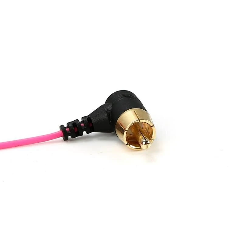 Шнур для тату-клипсы круглый силиконовый тонкий RCA гель тату ножная педаль