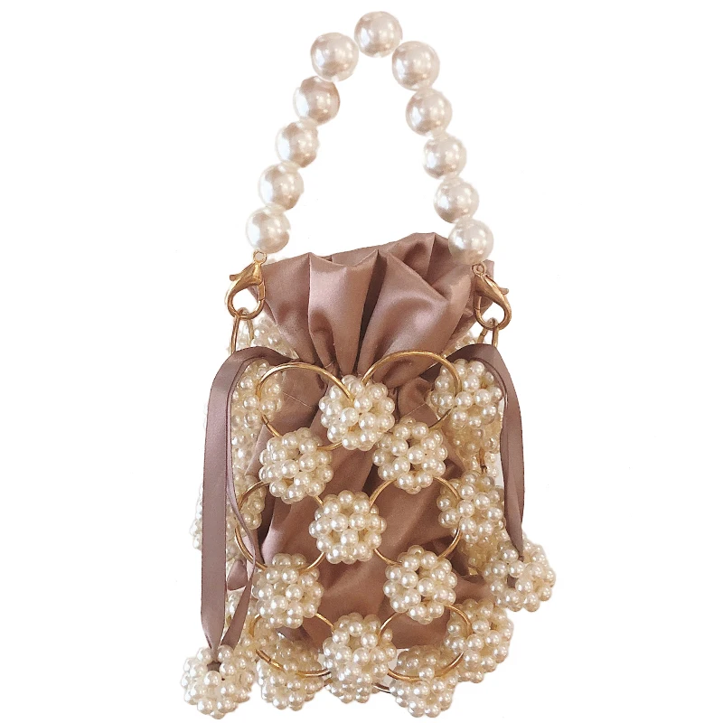 Роскошное металлическое ведро со стразами дизайнерская женская сумочка с