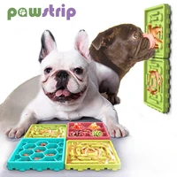 4pcs dog licking tray pet dog anti slip slow food bowl wall mounted dogs bowls interactive pet toys pet supplies
