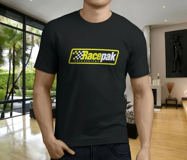 

New Popular Racepak Data Systems Men's Black T-Shirt