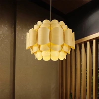 southeast asia wood handmade pendant lights japanese restaurant tea room home lamps bar shop dining room hanging lights lighting