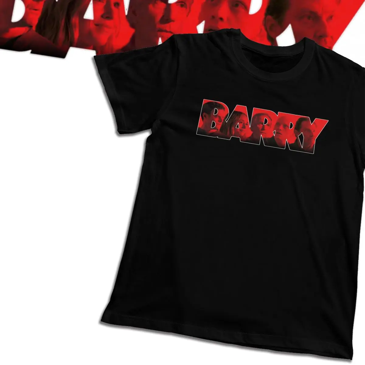 2020 Милая хлопковая Футболка с принтом персонажа Барри Билла Хадера комедийная