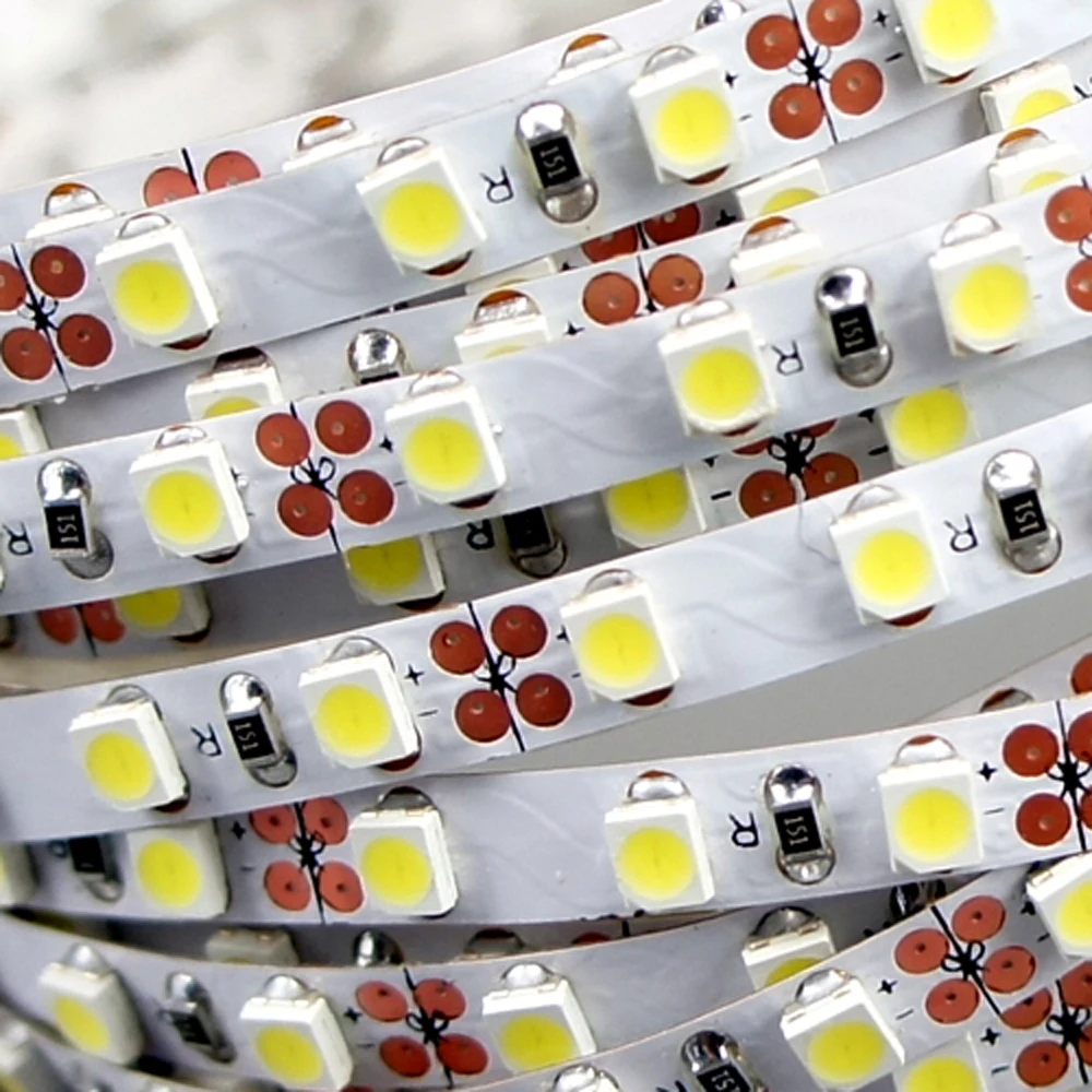 Супер тонкий светодиодный светильник шириной 5 мм 120 светодиодов 12 В постоянного