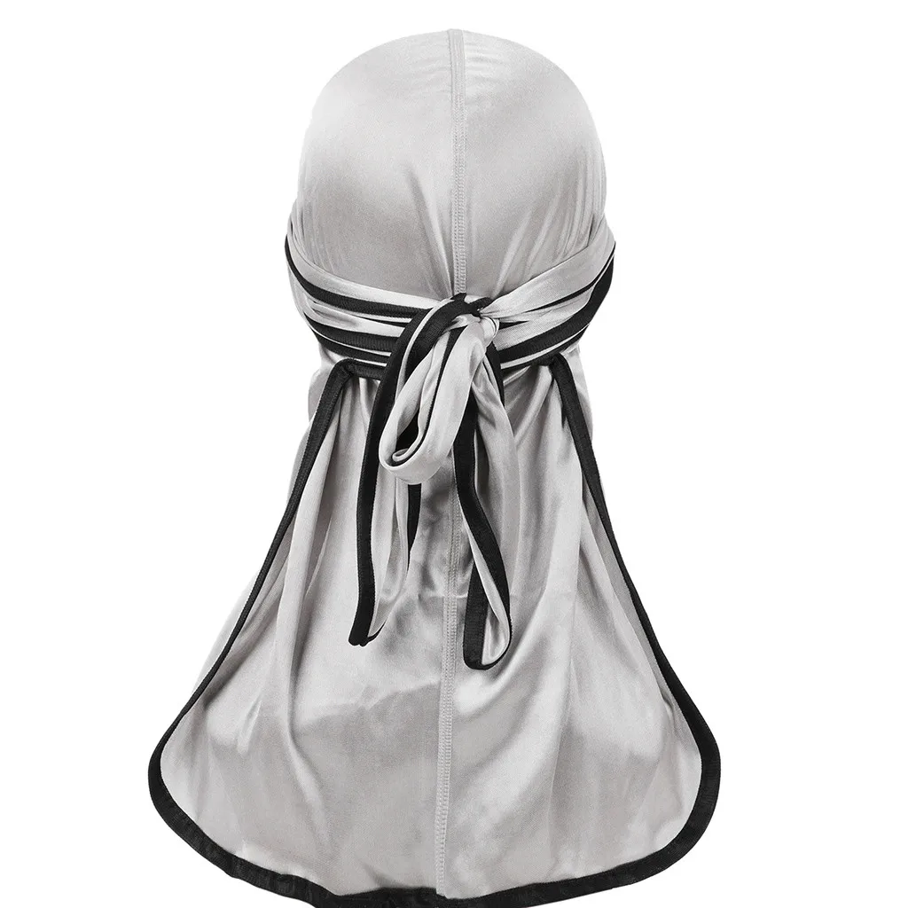 

Night Sleep Cap Sold Silk Solid Color Scarf Head Cap India Chiffon Muslim Hat Fold Chemo Cap Stretch Soft Comfy Women turban