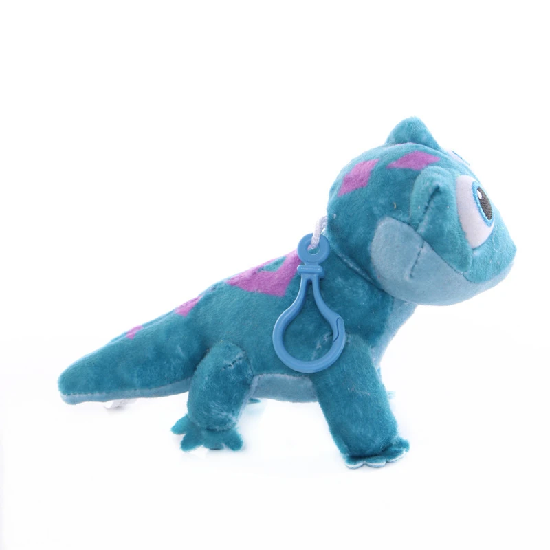 Disney Frozen 17-27CM Bruni Elsa Olaf Plush Toys Chameleon Anime Cartoon Figure Kawaii Keychain Pendant Children's Toy Birthday | Игрушки