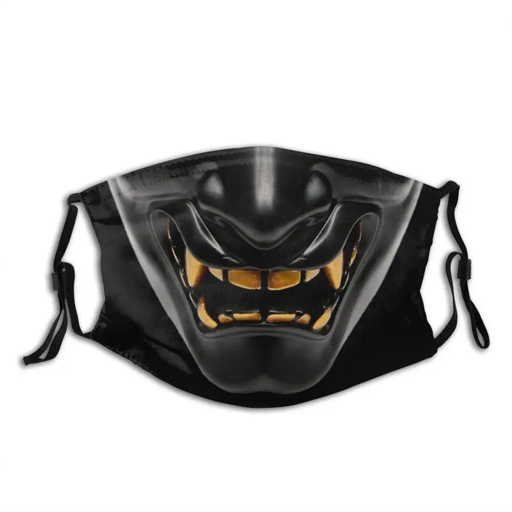 Oni маска Темный Самурай Сделай Сам взрослые дети на лицо искусственный японский