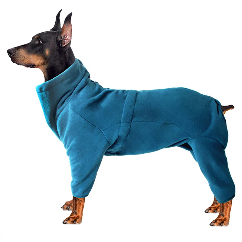 Apertadas para Pequenos Caminhada ao ar Animal de Estimação Inverno Cachorro Macacão Quatro Pernas Pijamas Quentes Roupas Cães Grandes Livre Velo Natal Traje