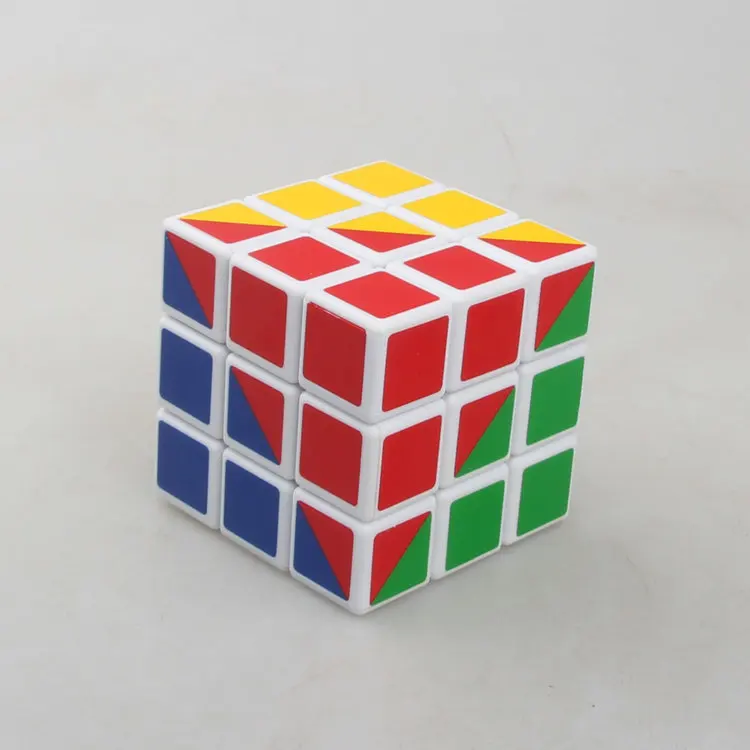 X-cube-cubo superdif&iacute;cil de cuatro colores, cubo blanco de tercer orden, Cubo de alta dificultad, patr&oacute;n especial, Cubo de tercer orden-2