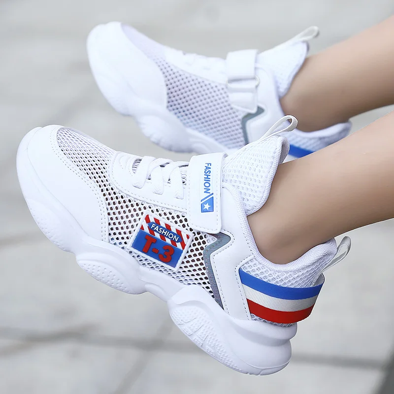 2020 Spring Kids Sports Shoes For Boys Sneaker Girl Fashion Comfortable Casual White Children | Спорт и развлечения