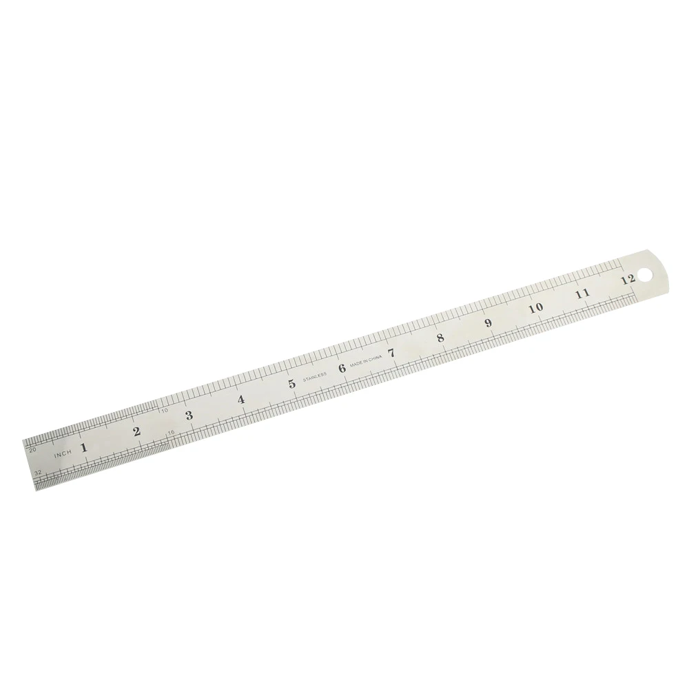 Sewing Foot Seam Stainless Steel Metal Ruler Tool Precision Double-sided Measurement School Stationery | Канцтовары для офиса и