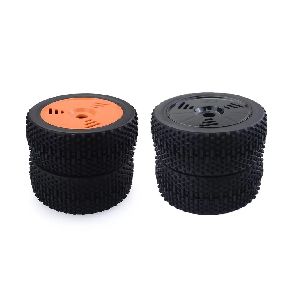 2 шт. 1/8 RC автомобильные резиновые шины пластиковые колеса для Redcat Team Losi VRX HSP Carson