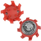 Golf шип на обувь красно-серый аксессуары для гольфа с быстрым вращением