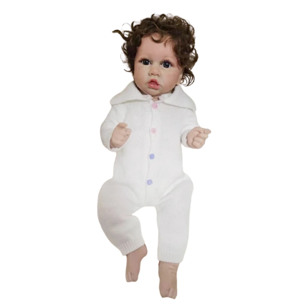 

Newborn Baby Lifelike Cute Simulation Doll Soft Children Reborn Doll Toy Girl Play House Toys Kids Birthday Gift Kindergarten