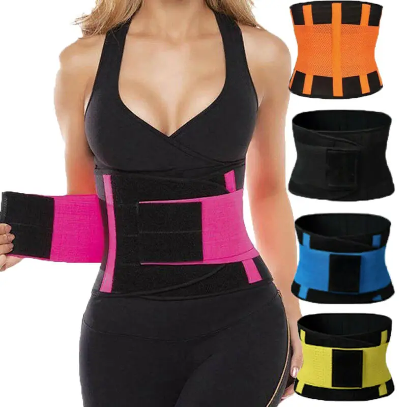 

Plus Size Best Waist Trainer for women Sauna Sweat Thermo Cincher Under Corset Yoga Sport Shaper Belt Slim Workout Waist Support