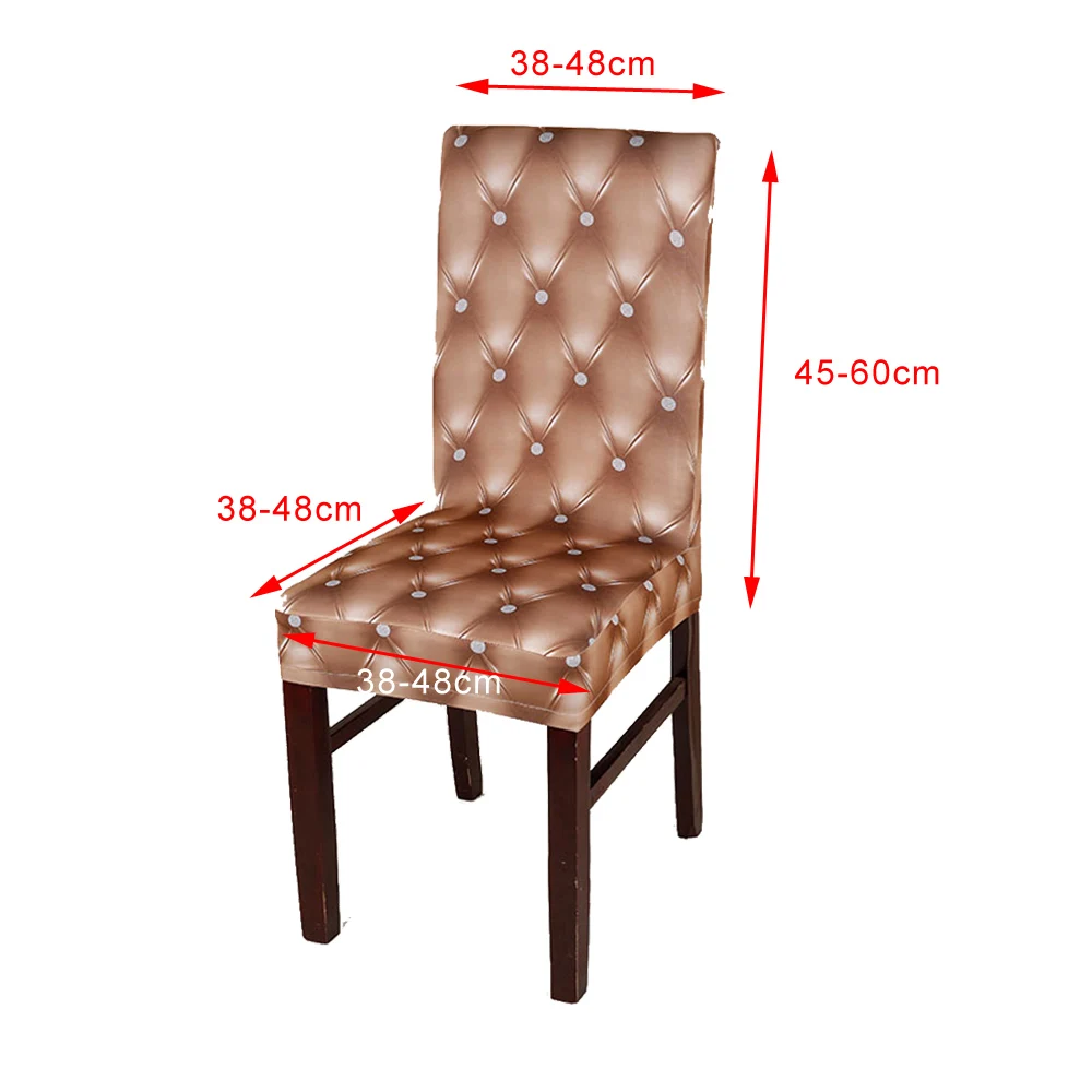 6 шт. чехол на стул Sapndex черный/красный/серый/кофейный/цвет