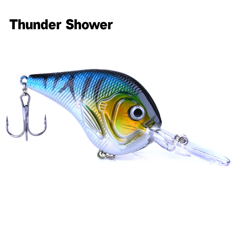 1 шт. рыболовные приманки 9 5 см 11 г Crankbait глубина 2 3 м плавающая приманка для