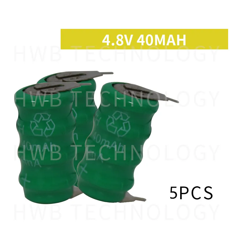 5 шт./лот Оригинальный Новый KX 4 8 V 40mAh ni mh аккумуляторная батарея никель