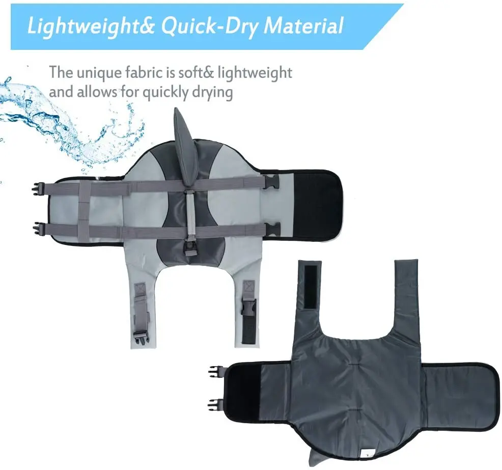 Собака спасательный жилет из нервущейся крепкой ткани собака выручалочка Акула