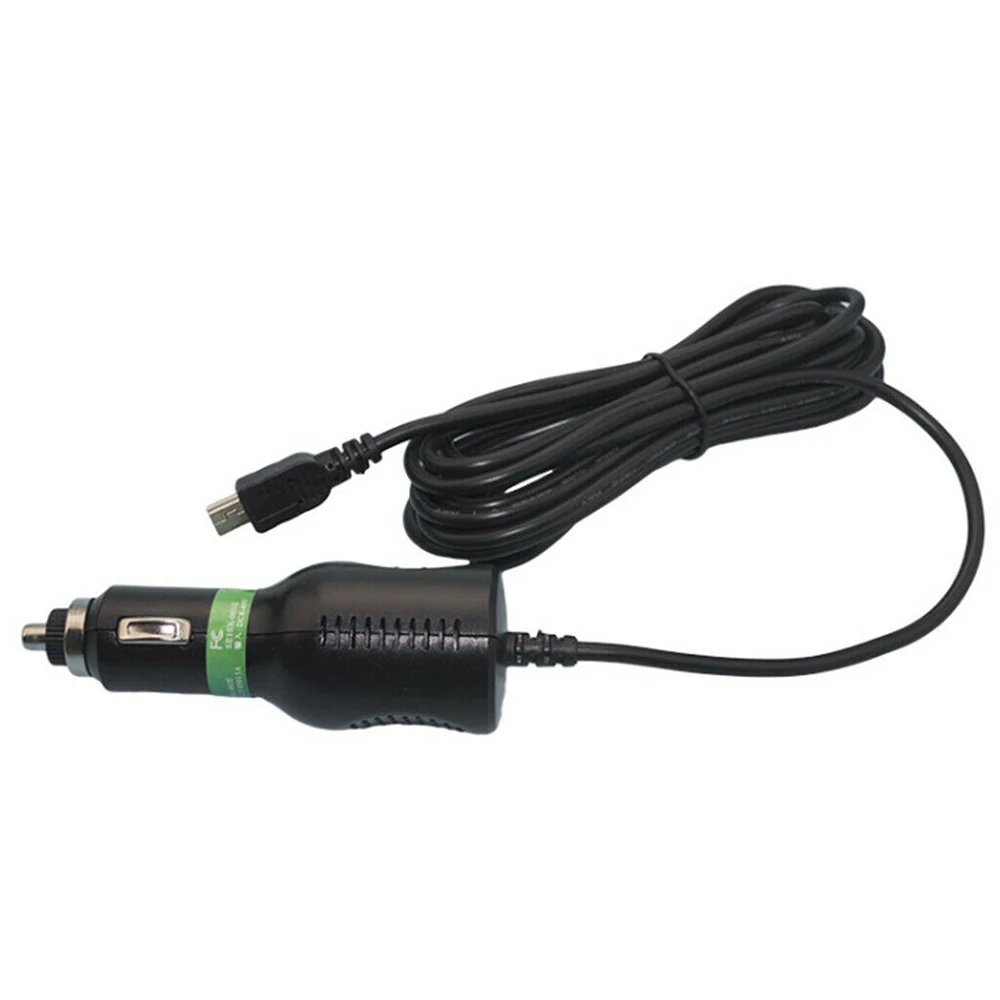 1 2m mini usb car power charger dc 5v 1500ma adapter cable cord for gps car camera recorder input dc 10 48v car recorder charger free global shipping