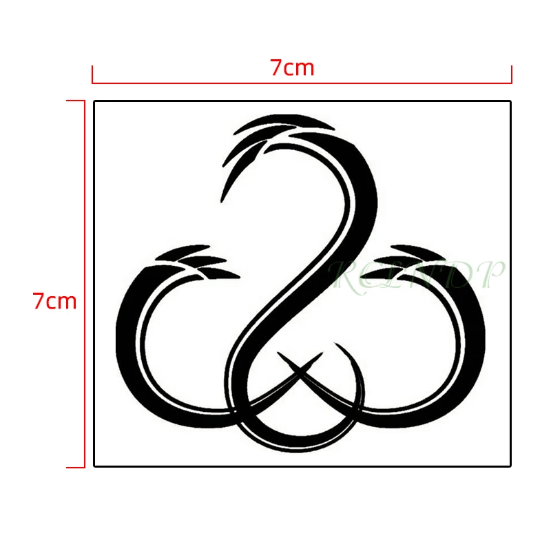 

Waterproof Temporary Tattoo Sticker Totem Symbol Sign Fashion Fake Tatto Stickers Flash Tatoo Body Art for Men Women Kids