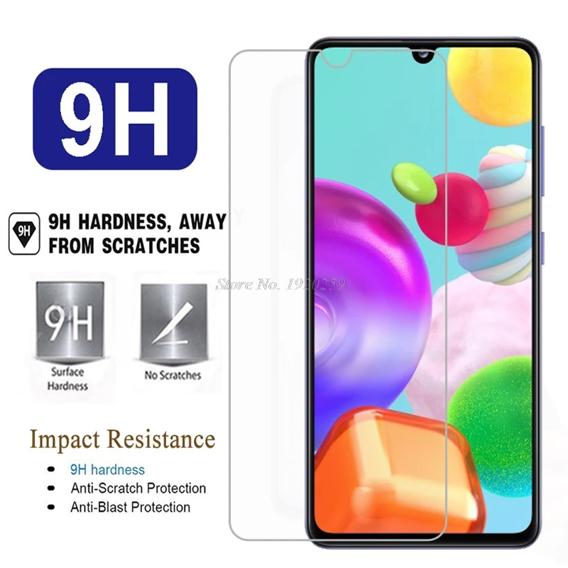 Закаленное стекло для защиты экрана Samsung Galaxy A41 SC-41A DoCoMo HD прозрачная ультратонкая