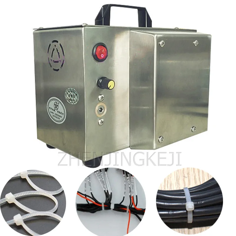 

Полуавтоматическое оборудование для натяжения и резки кабеля, пластиковый кабель для затяжки, спецификация, длина не ограничена 220 В