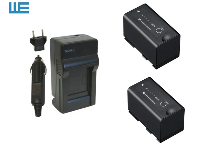 BP-955 BP955 BP-975 BP975 Батарея+ Зарядное устройство для цифровой однообъективной зеркальной камеры Canon EOS C100 C300 C500 XLH1 XHG1 XHA1 XL2 XM2 ES420V ES75 ES8200V Vistura XF205 - Цвет: Черный