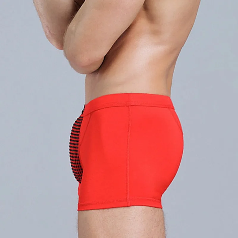 Трусы-боксеры мужские с магнитной застежкой дышащие сетчатые шорты пикантное