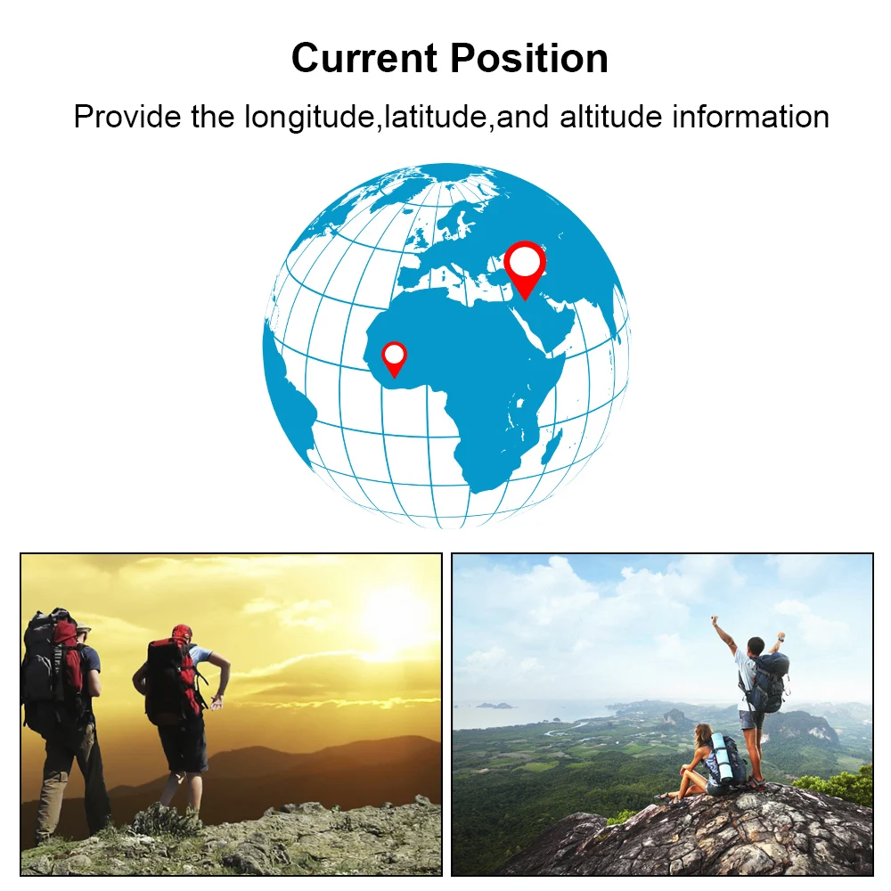 Мини GPS-навигатор спутник-Компас для спорта на открытом воздухе путешествий