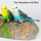 Искусственная фигурка птицы мини животное Ремесленная Подарочная игрушка микро Пейзаж Модель попугая фигурка Сказочный садовый аксессуар украшение для дома